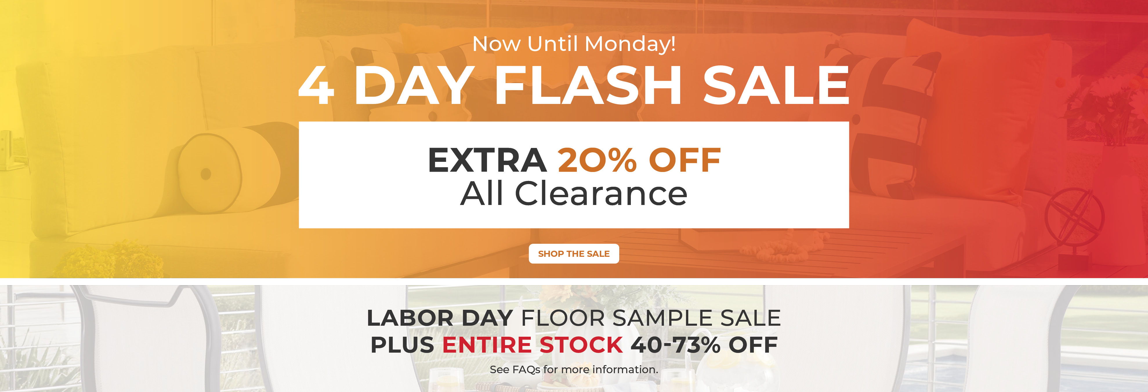 4 Day Flash Sale: Extra 30% Off All Clearance