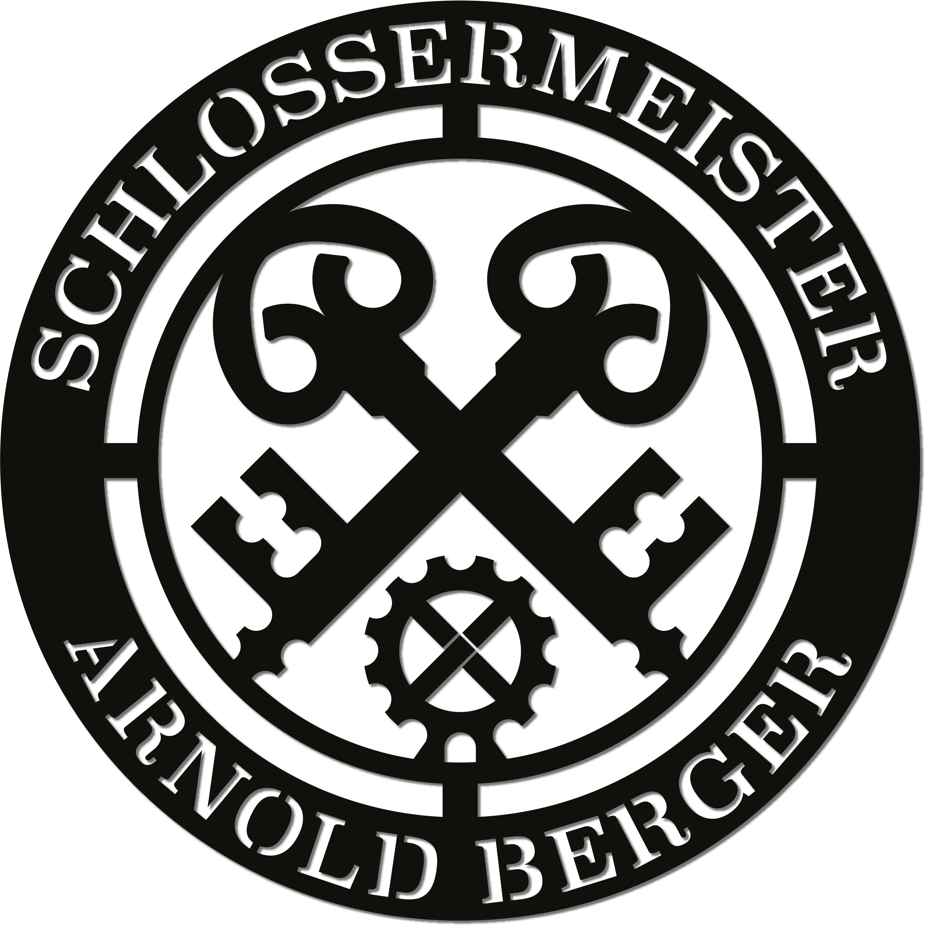 Nostalgieschild Schlossermeister 