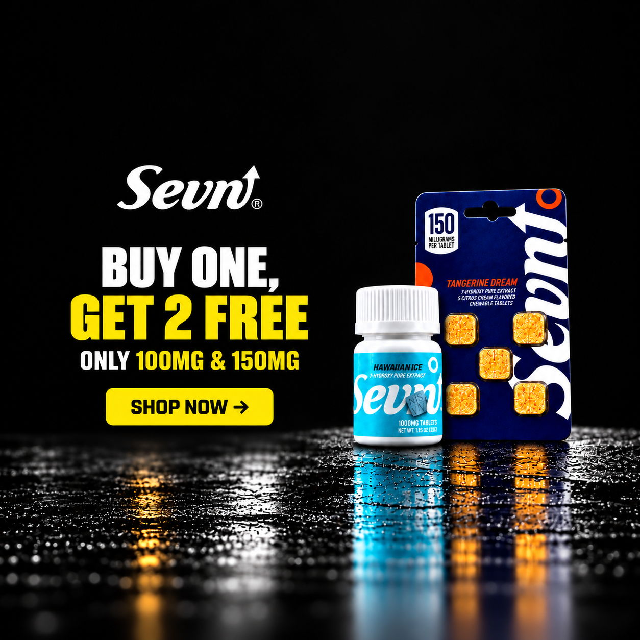 Sevnt product promotion with 