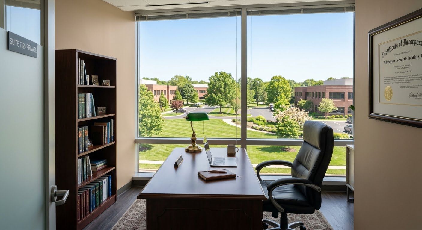 suburban office park office