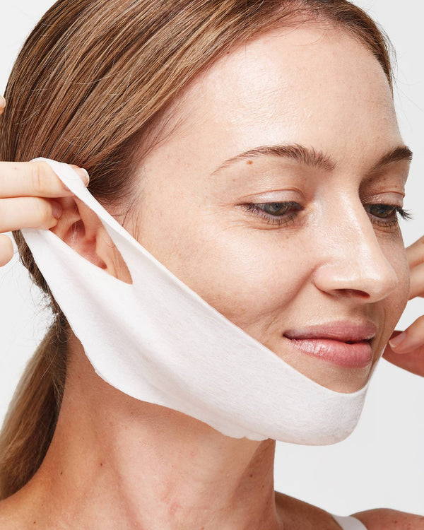 Chin Mask for face sculpting for jowls and sagging cheeks