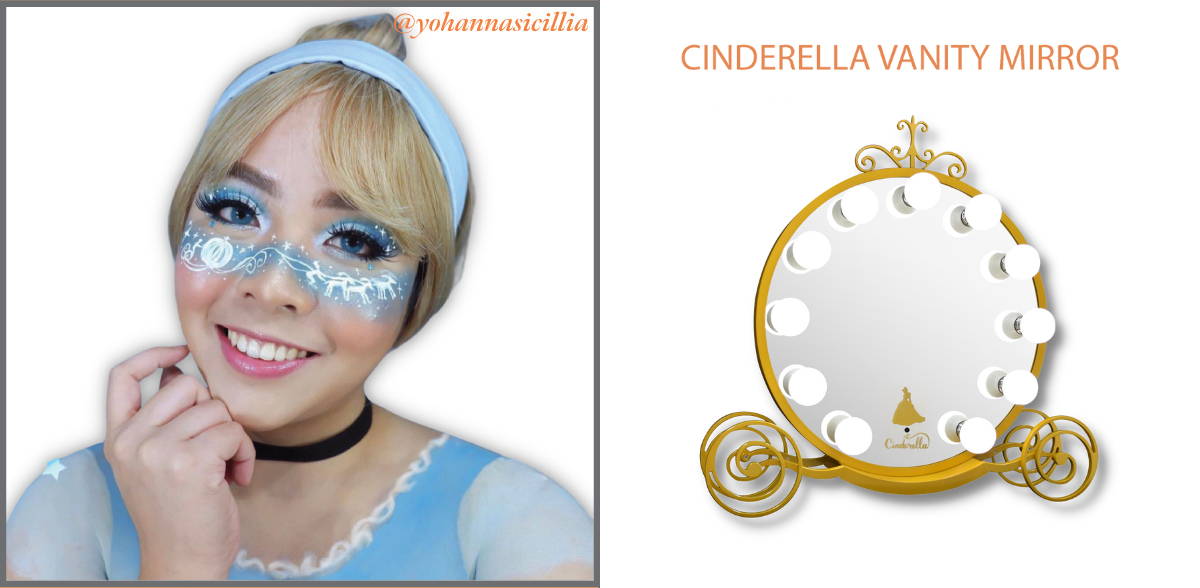 cinderella vanity mirror