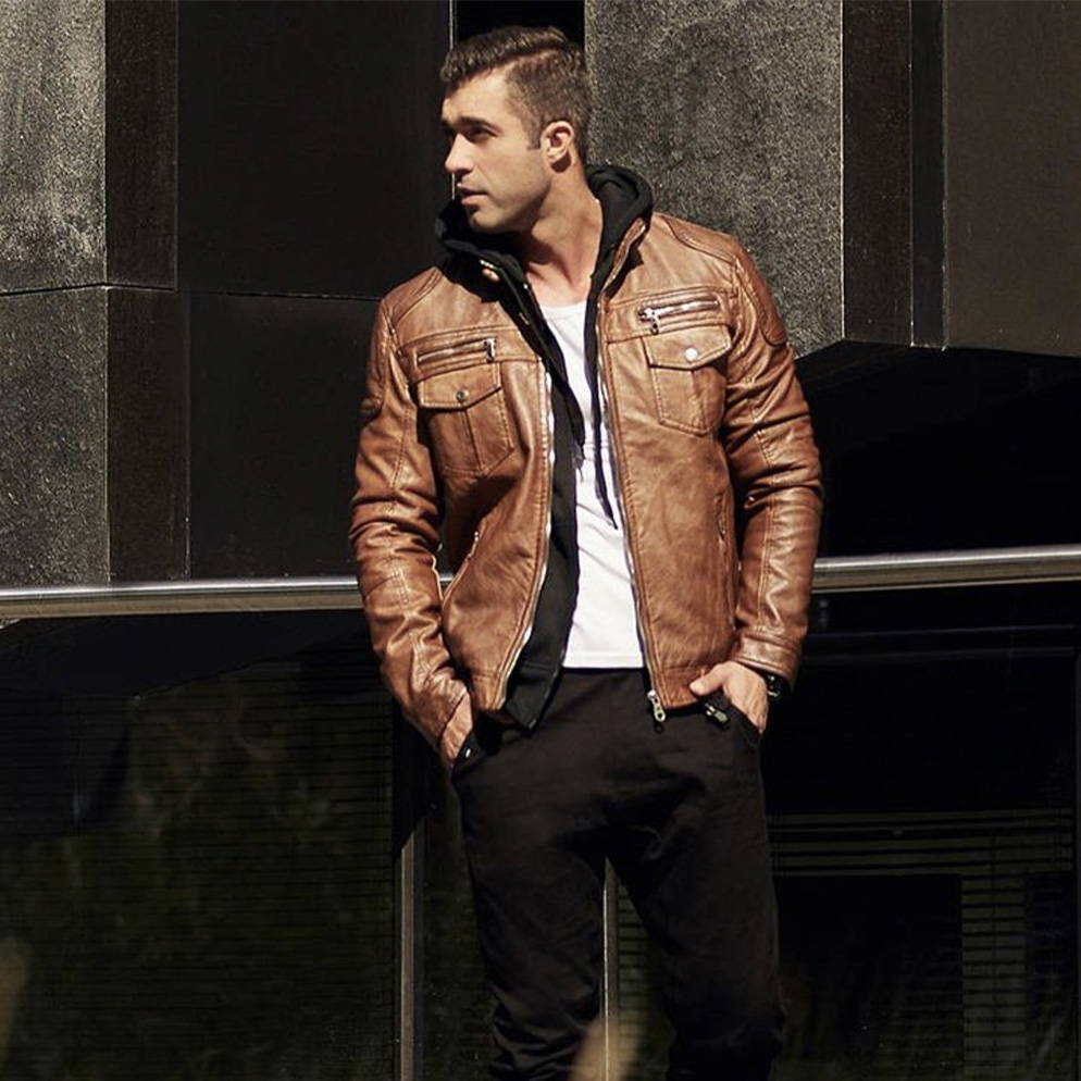 What to Wear with a Leather Jacket: Men's Style Guide | Buffalo Jackson