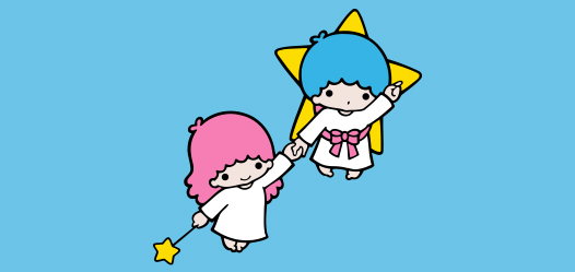 Sanrio Little Twin Stars Kiki UDF Figura Da Collezione Medicom Toy - Altezza 7,1 Cm Con Base