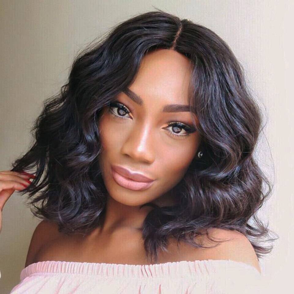 Wavy Lace Wigs Hairstyle