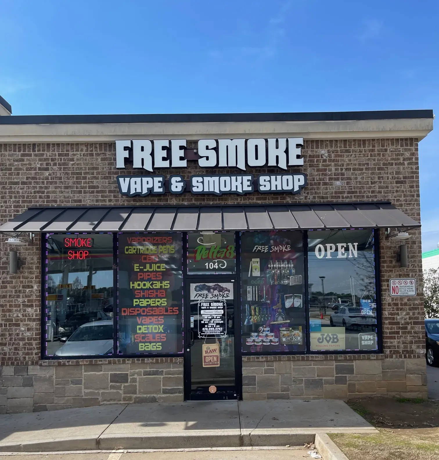 Gwinnett Village Free Smoke Vape Shop on Jimmy Carter Blvd