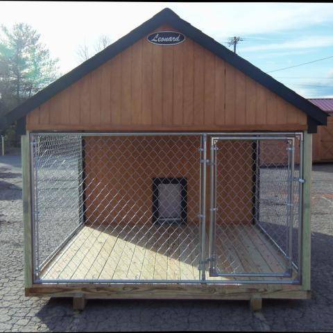 Dog House Condo with Fenced Porch, Doggy & Adult Door