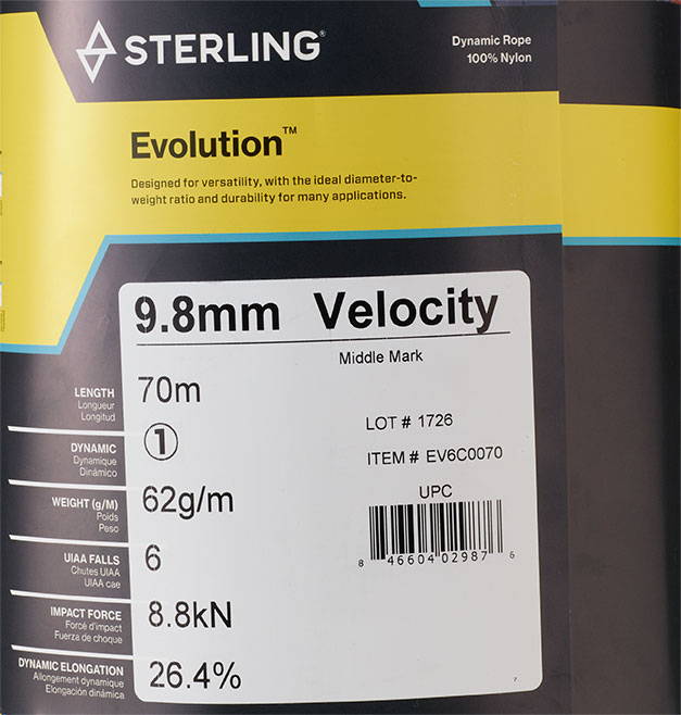 product label