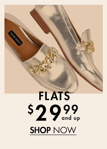 Flats $29.99 & Up