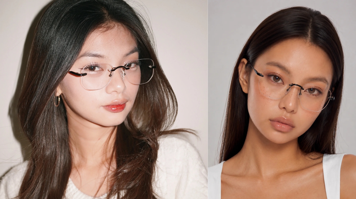 Prescription eyeglasses with anti-reflective coating to reduce glare and improve night vision