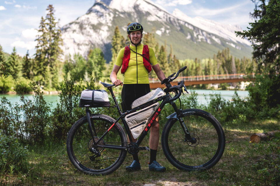 Justinas with his rig for the Tour Divide