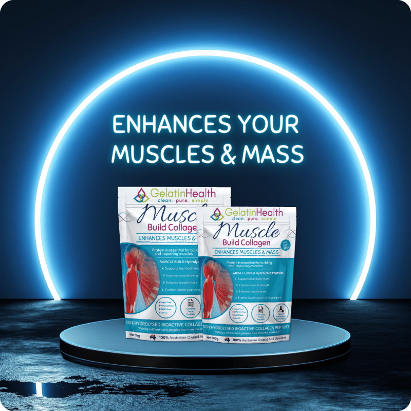 Off Muscles build collagen - Gelatin Health
