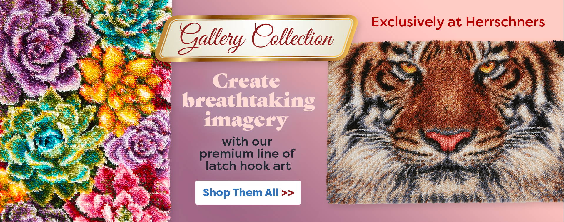 Gallery Collection Latch Hook Kits