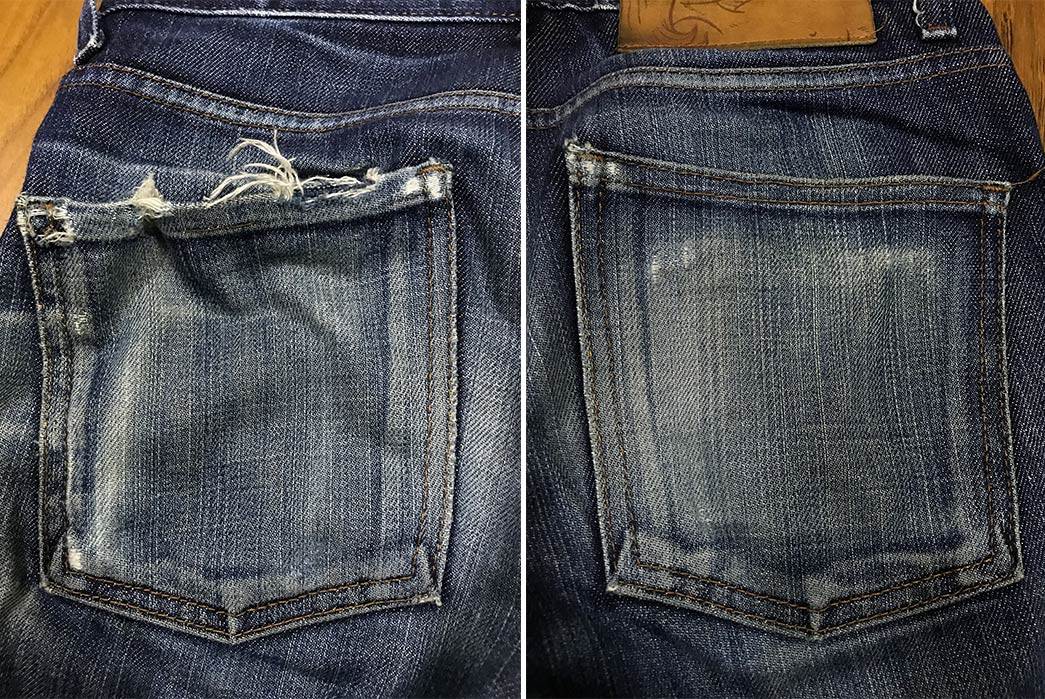 Naked & Famous stretch denim jeans