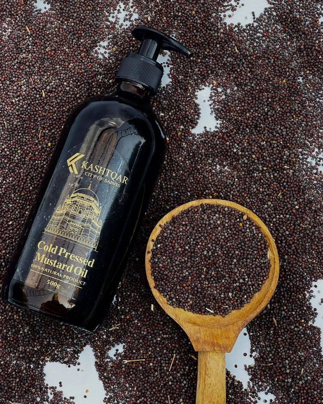 Cold-Pressed Mustard Oil