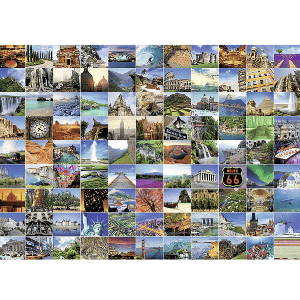 99 Beautiful Places on Earth Puzzle