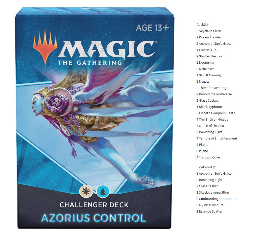 Challenger Deck Azorius Control 