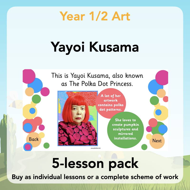 Year 1 Curriculum - Yayoi Kusama