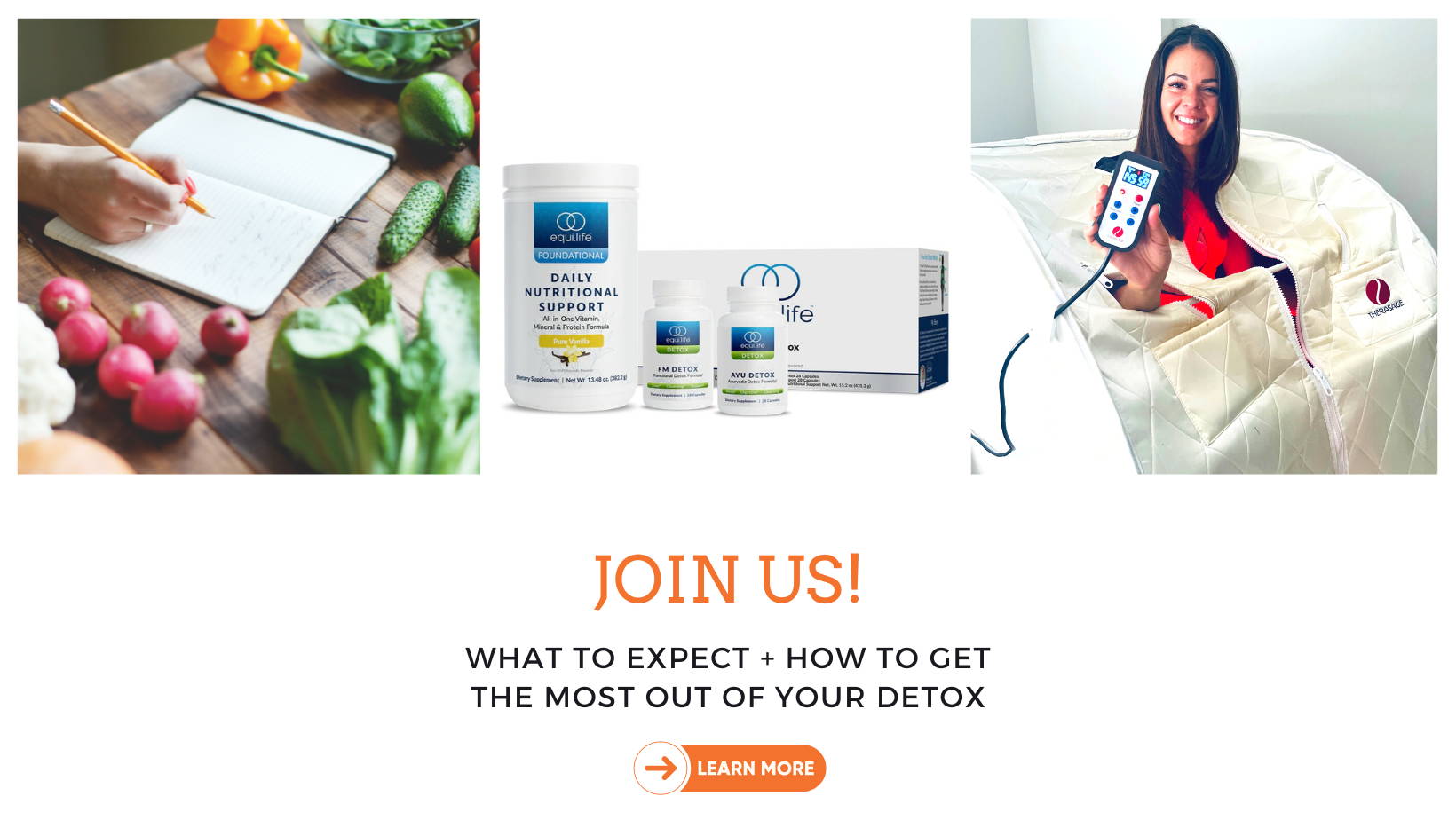 Join Us! What to expect and how to get the most out of your detox