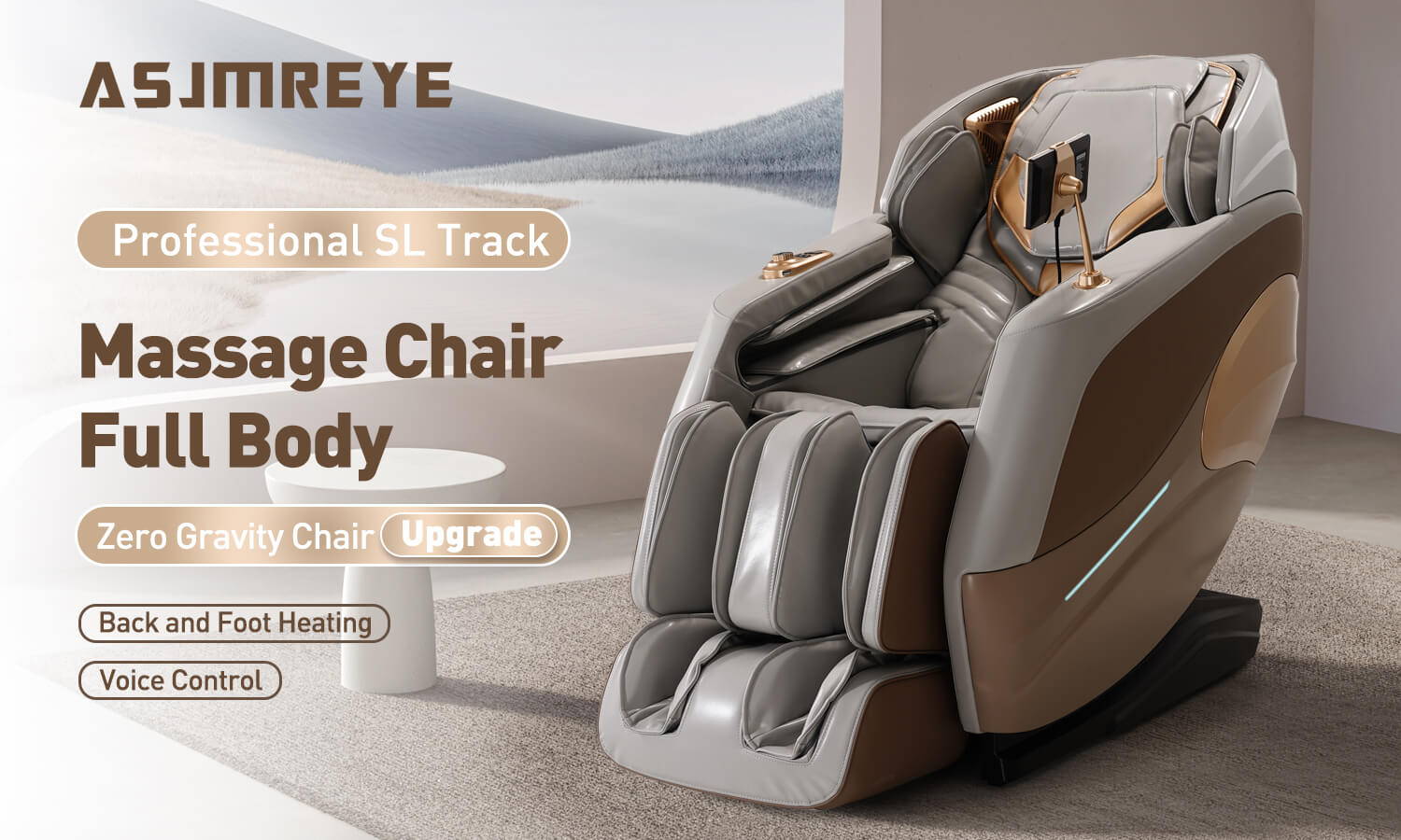 Asjmreye Massage Chair 4D Zero Gravity Chair Description