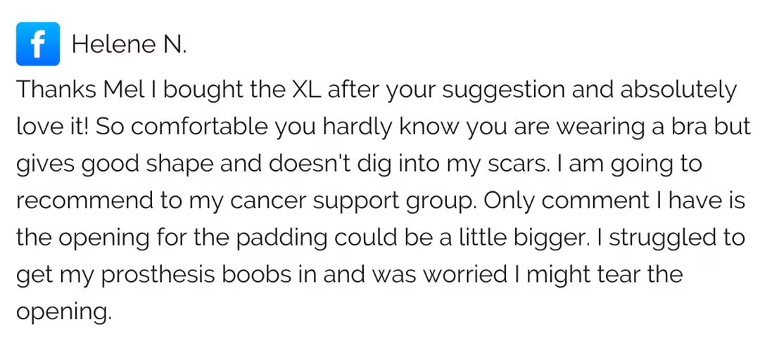 bra for scar comfort
