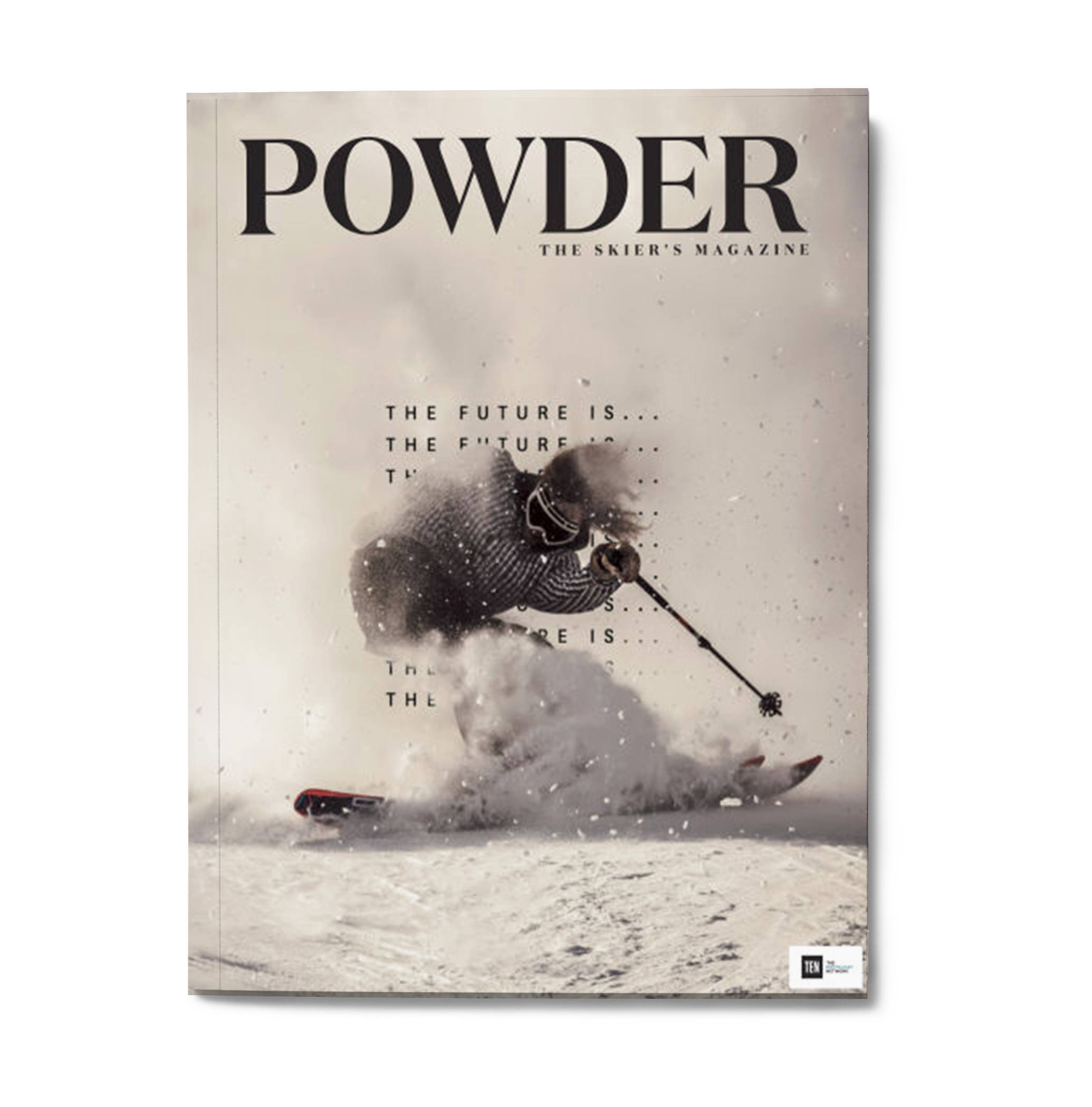 Cover of Powder Magazine issue
