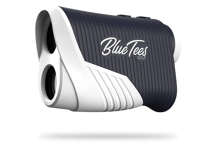 Navy colored Blue Tees golf laser rangefinder