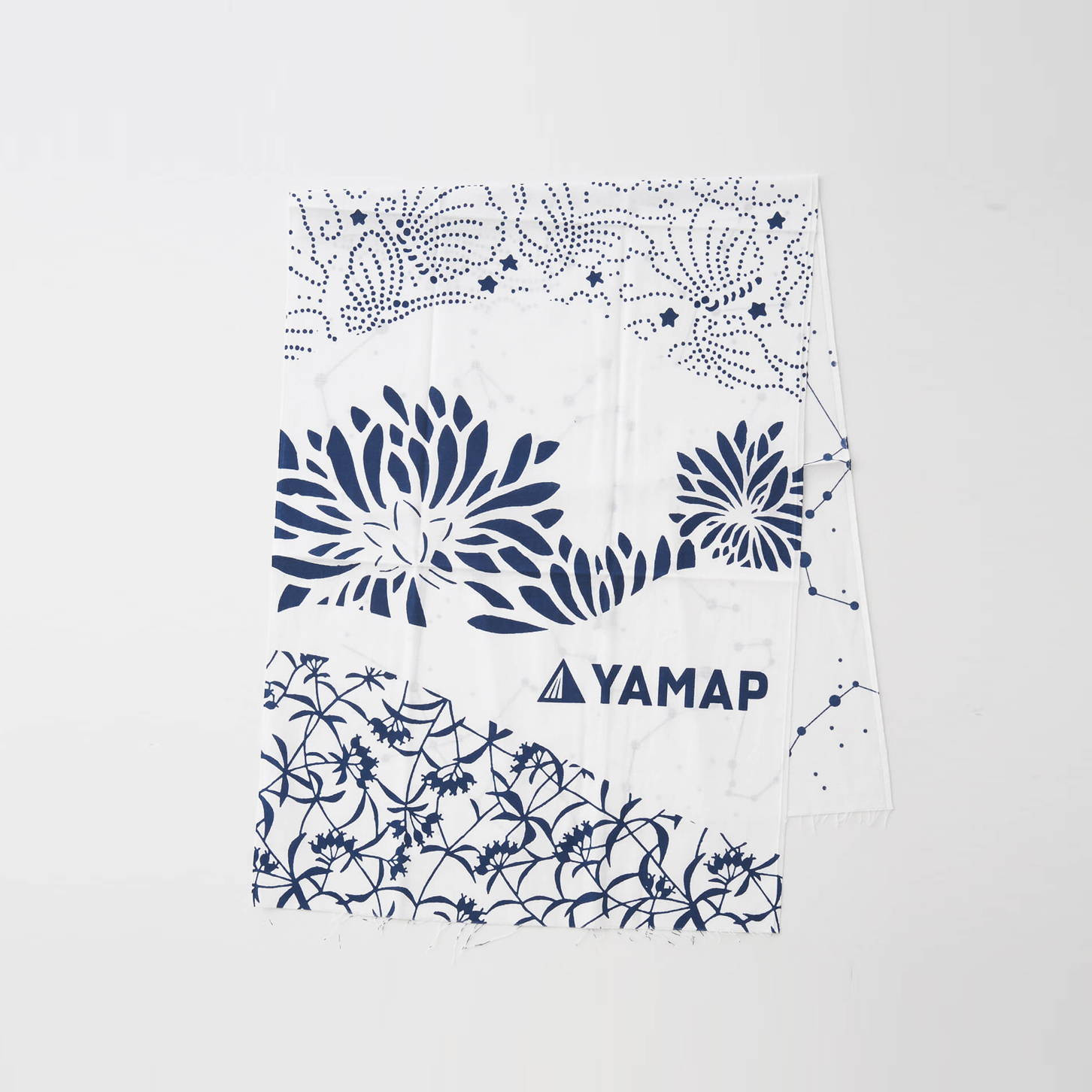 YAMAP（ヤマップ）/オリジナル手ぬぐい/ホワイト