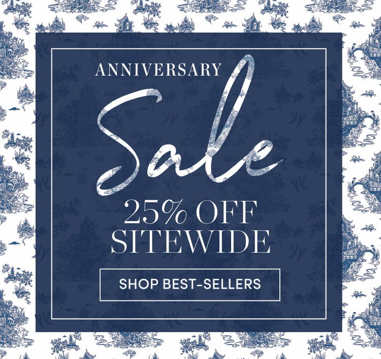 Anniversary Sale 25% Off Sitewide
