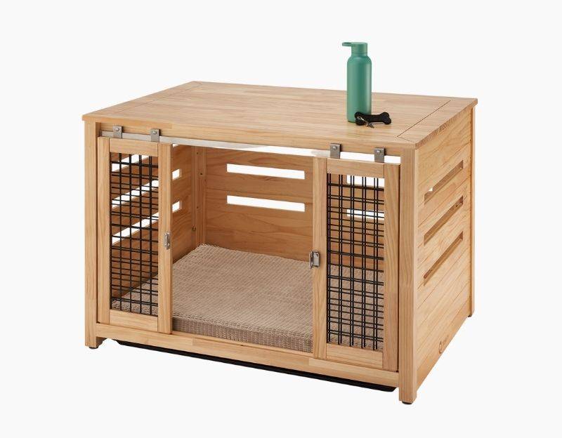 pet crate accent table