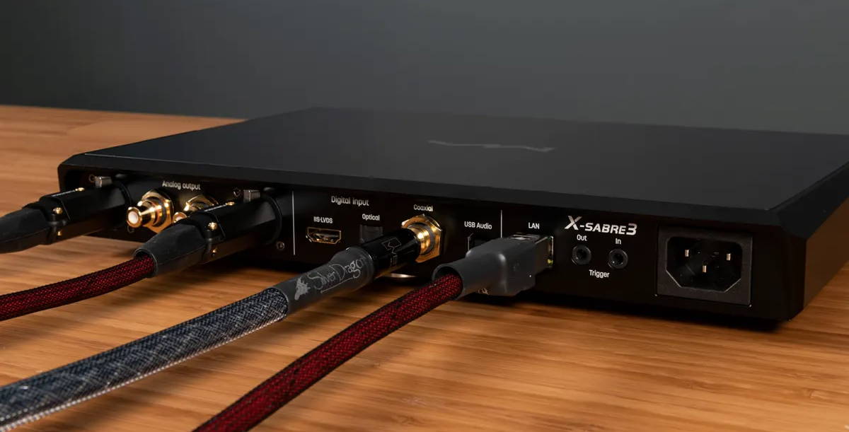 Matrix Audio X-SABRE 3 Pro DAC with Dragon Cables