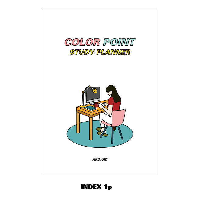 Index - Ardium Color point 128 days dateless study planner