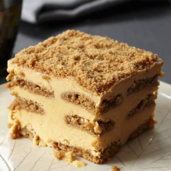 High Quality Organics Express  pumpkin tiramisu with 7 layers