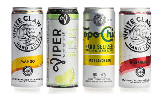 Hard seltzer brands