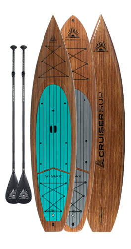 Two V-MAX Woody Touring Paddle Board Package