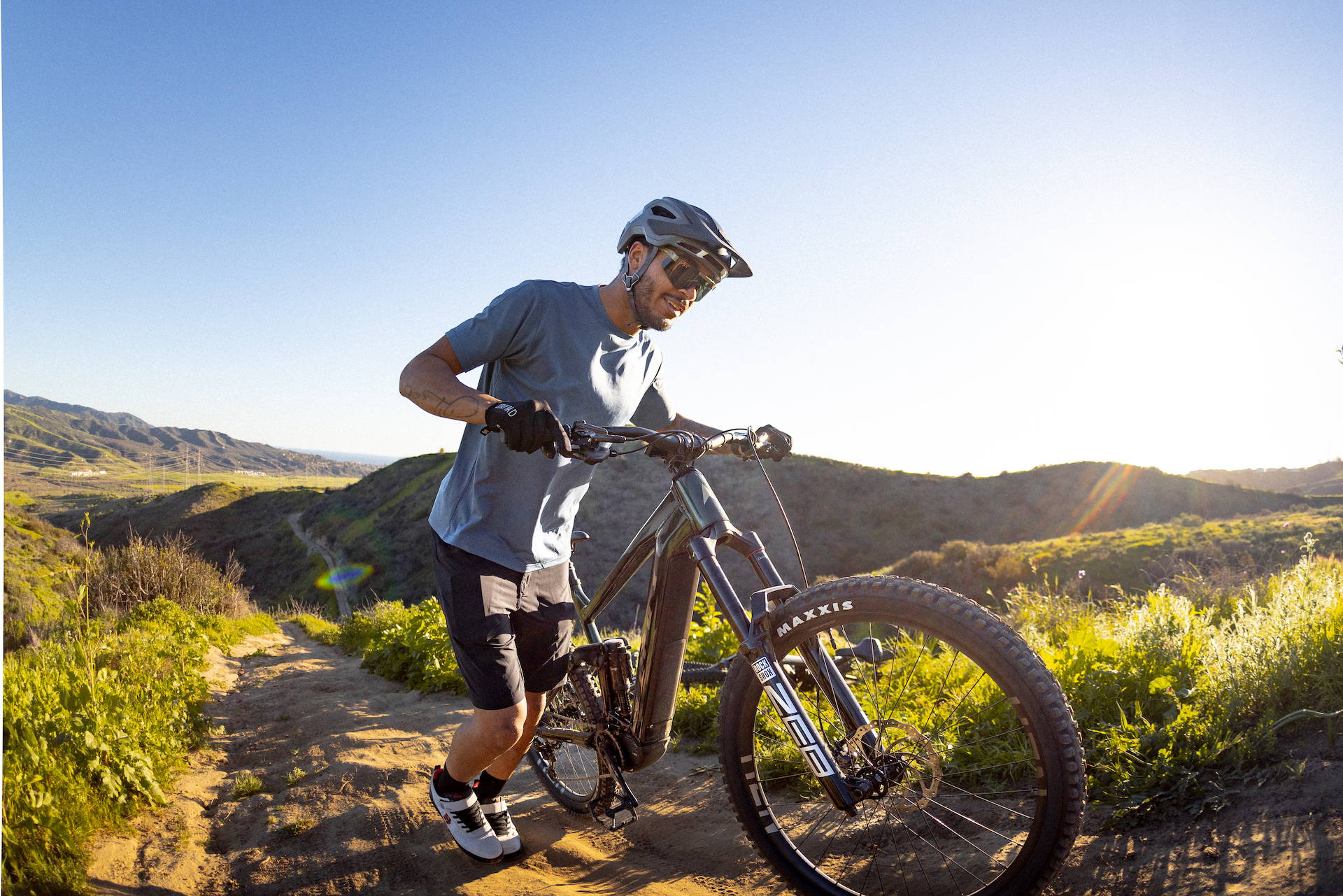 Vitus Real Rider Sami Gowdy riding  in San Diego.