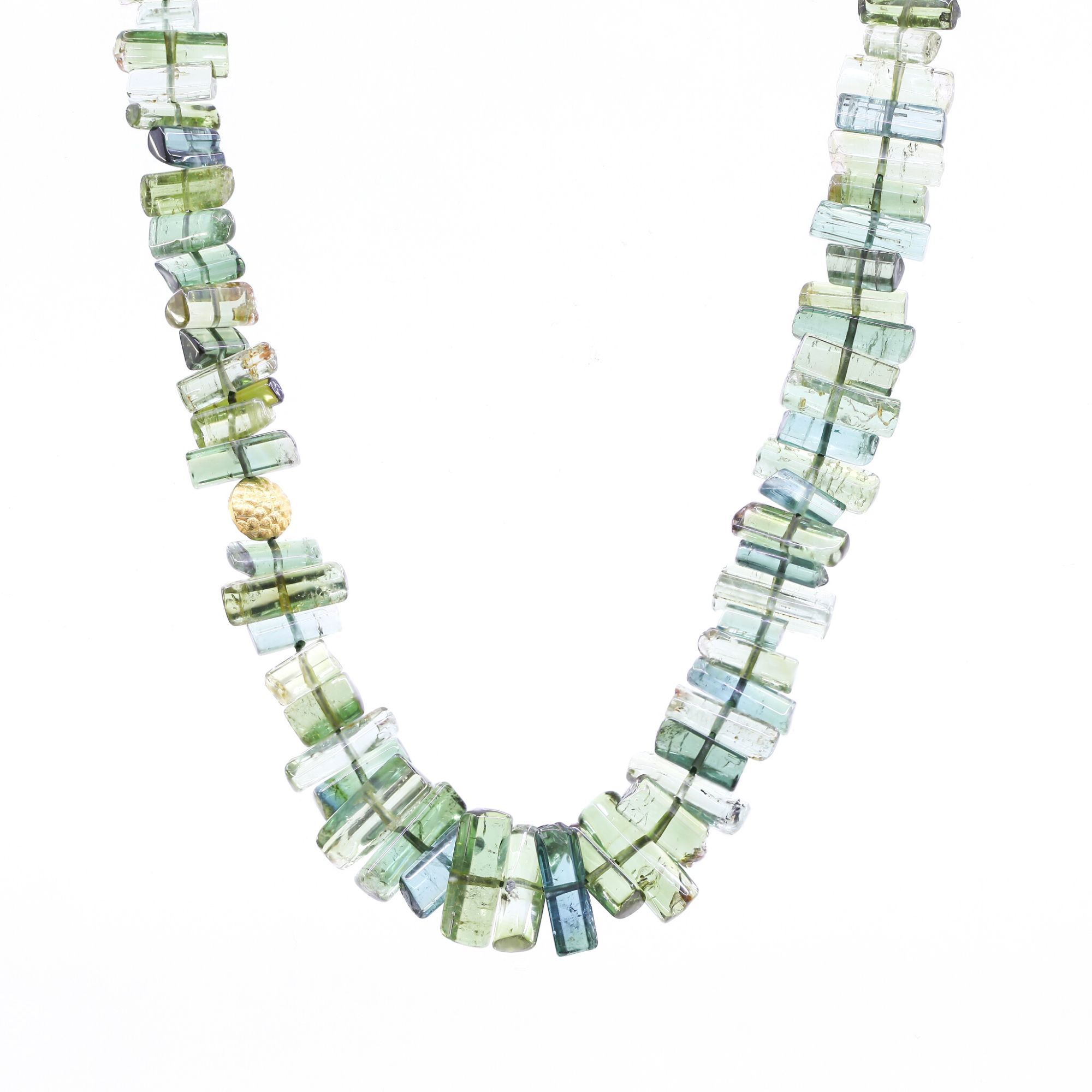 tourmaline bar necklace by Nina