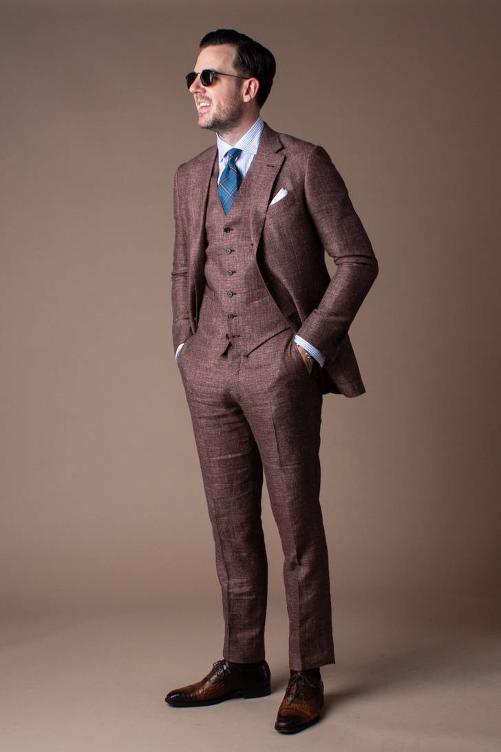 Articles of Style | 1 Piece/10 Ways: Wool & Linen Suit