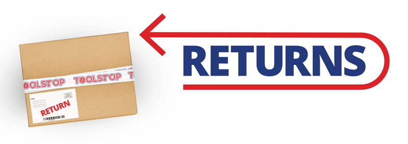 Returns & Refunds | 30 Day Returns | Toolstop