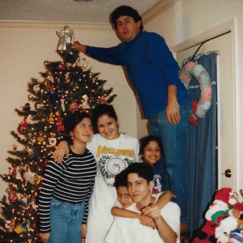 Decorating for the Holidays.