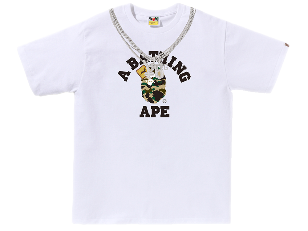 a bathing ape ¥ellow bucks 限定 tシャツ XL 黒ー注意点ー