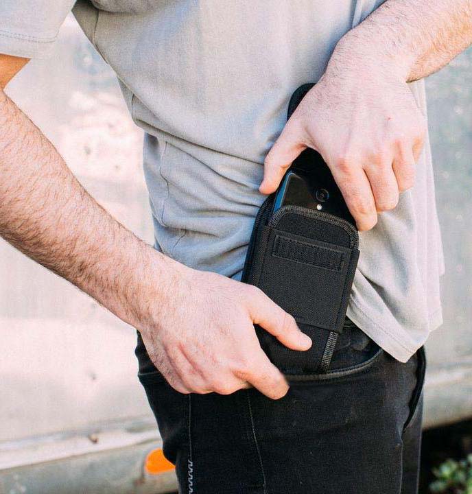 Heavy Duty Jitterbug Lively Flip Phone Case with Belt Clip