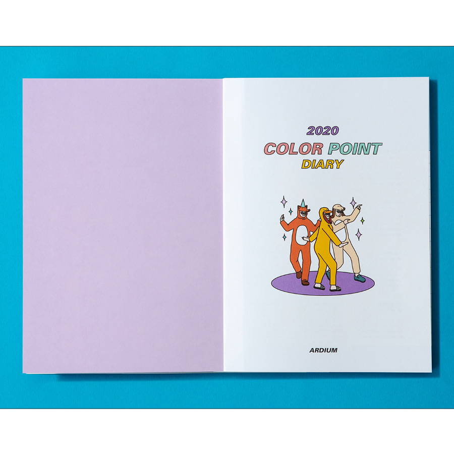 Title - Ardium 2020 Color point dated weekly diary planner