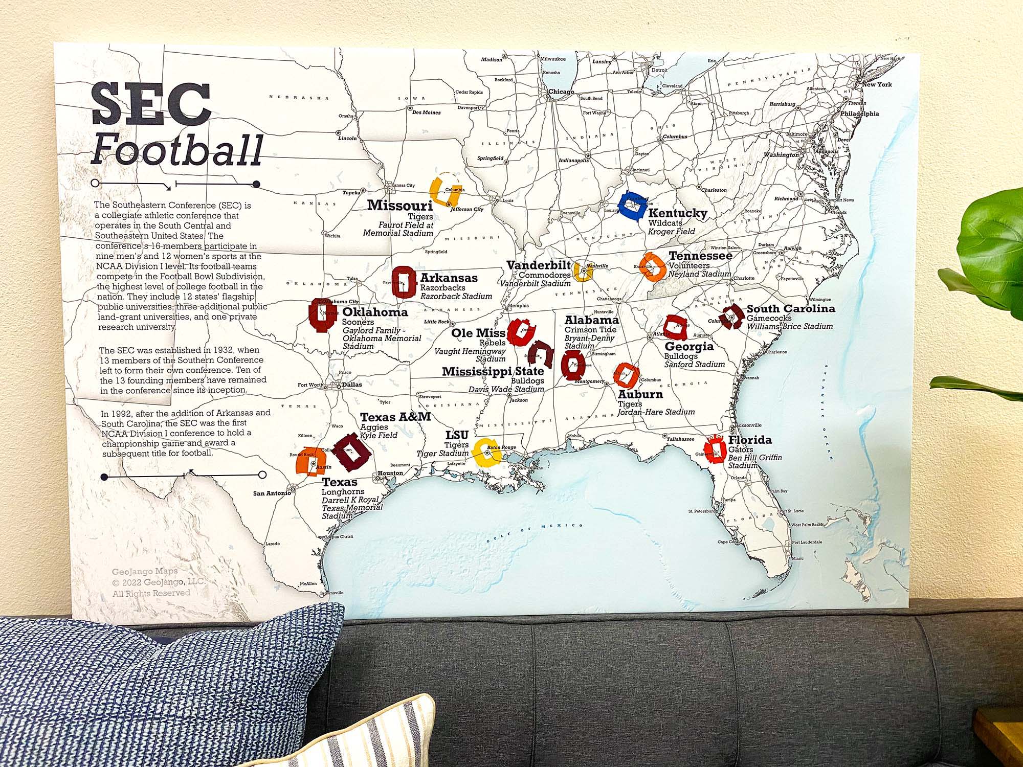 SEC Canvas Map