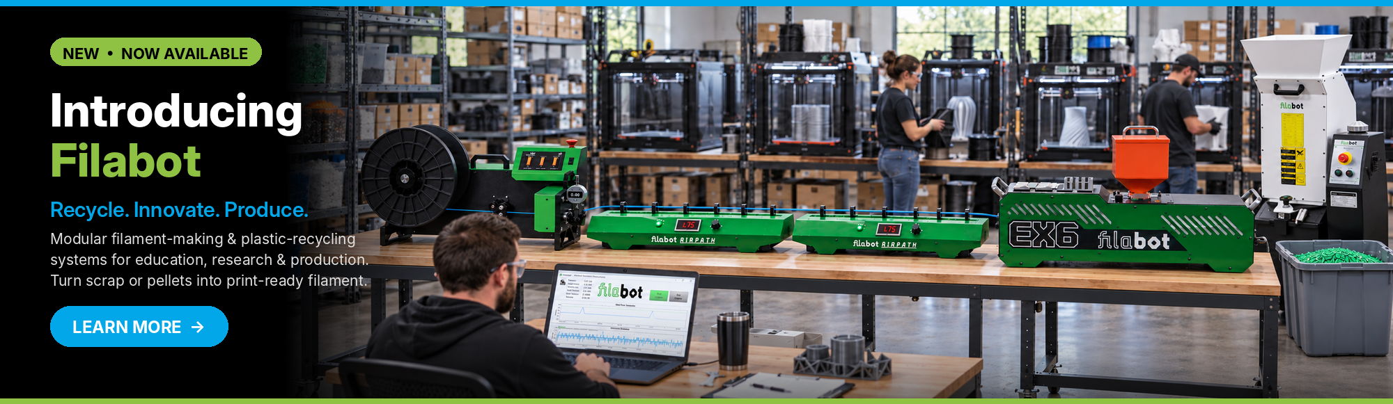 Filabot Filament Recycling Solutions