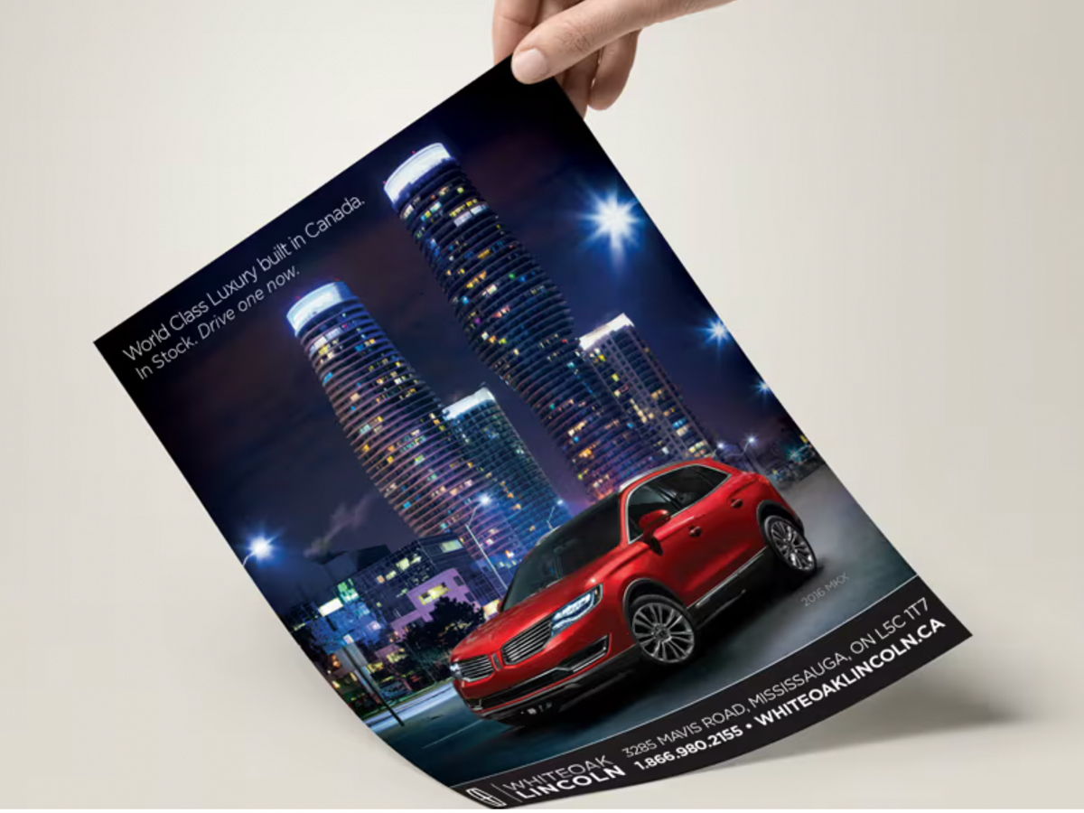 Car dealership magazine advertisement design – New Era Print Solutions