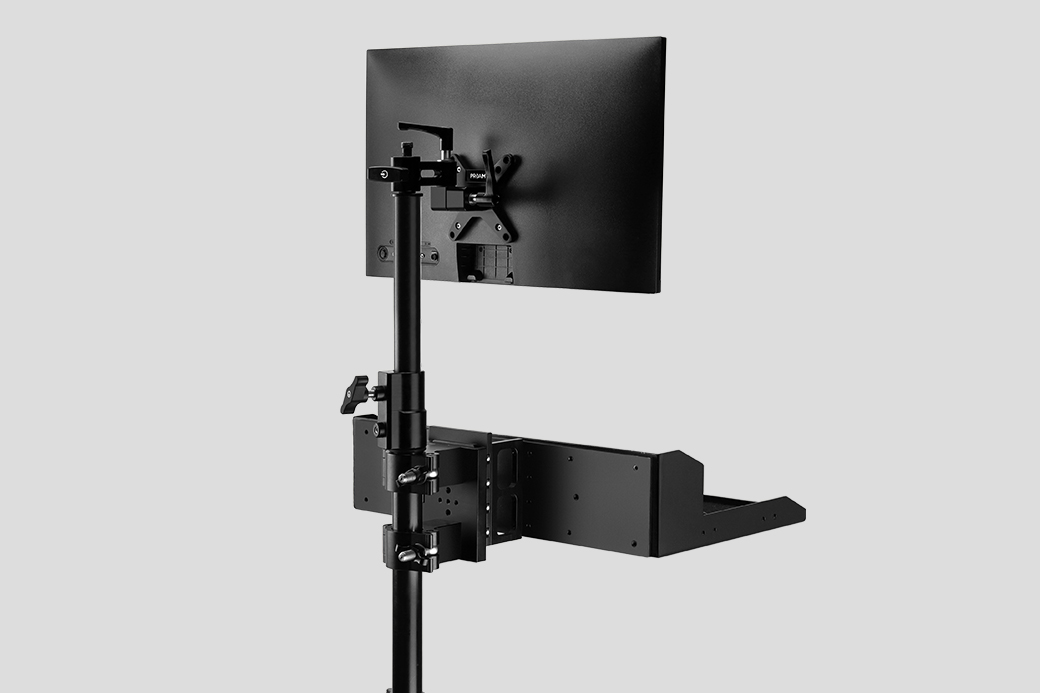 Proaim Monitor Mount for C-Stands & Light Stands | Payload: 30kg / 65lb