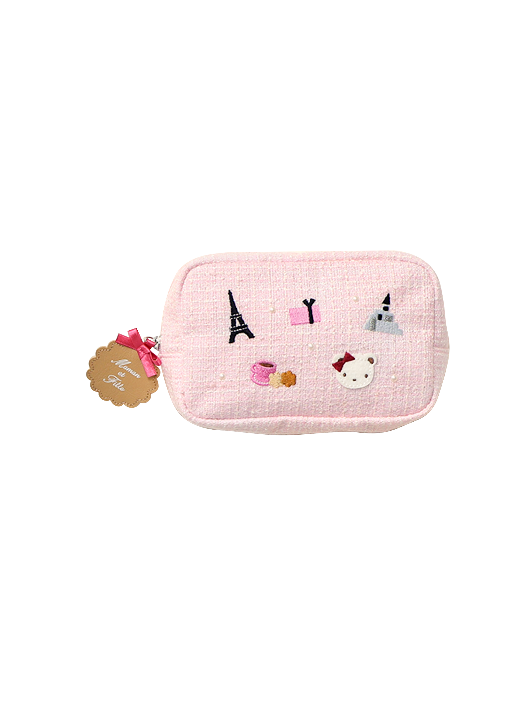 ポーチ〈Maman et Fille × familiar〉