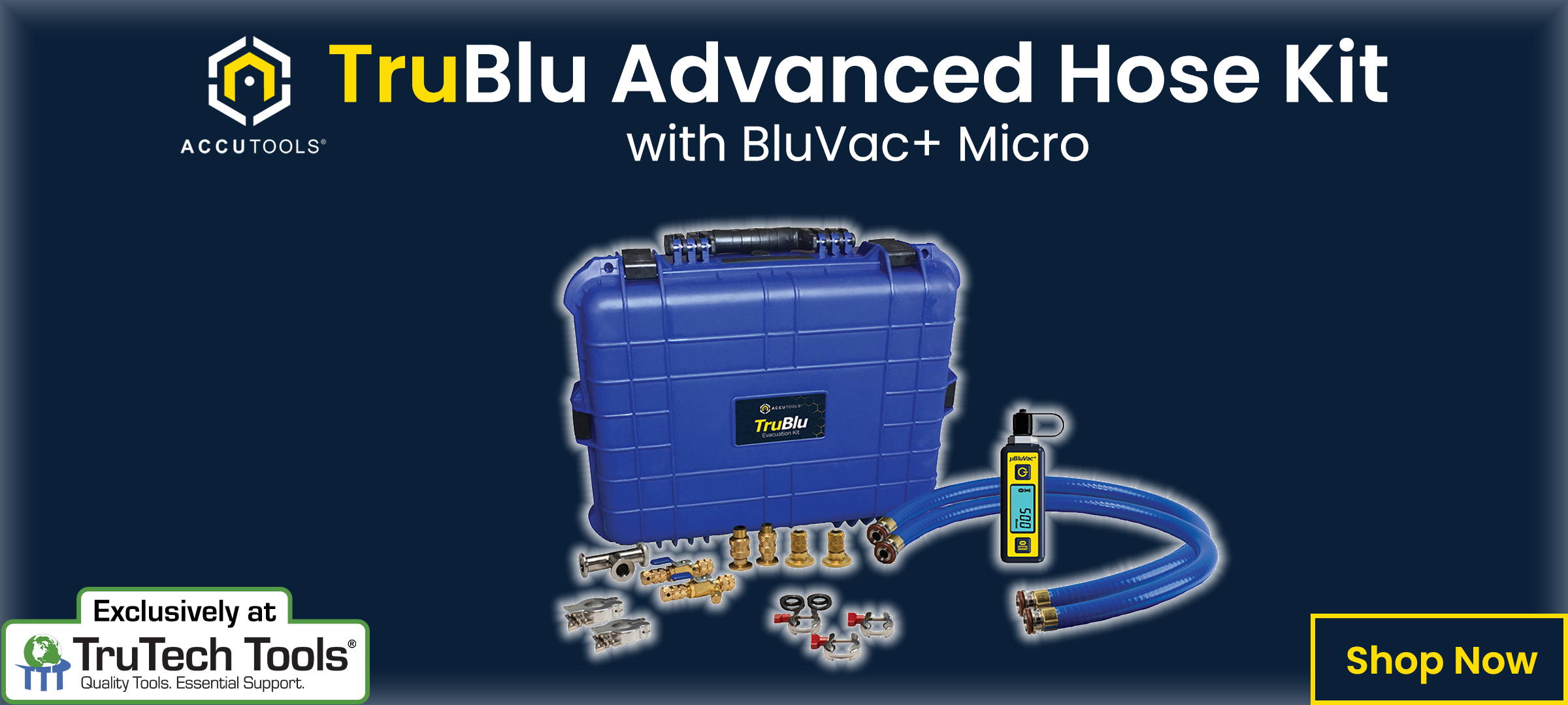 Save on TruBlue hoses and BluVac Micro
