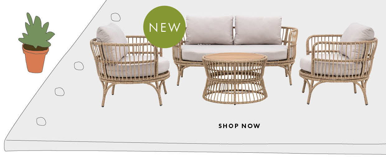 Brand New Garden Furniture Sets - Shop 100's New Items Online